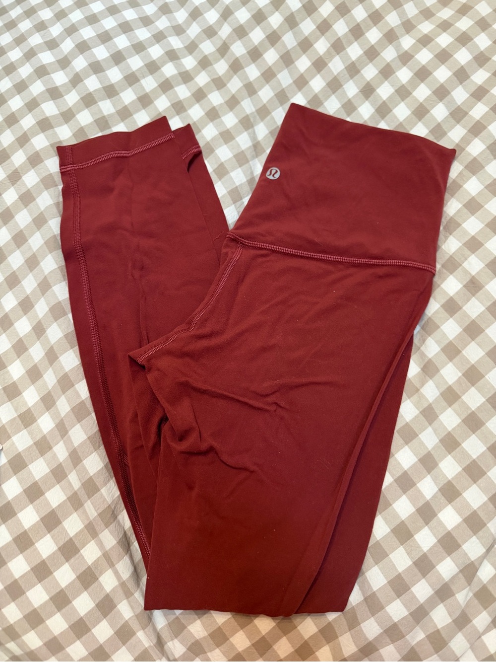 lululemon athletica Maroon Leggings